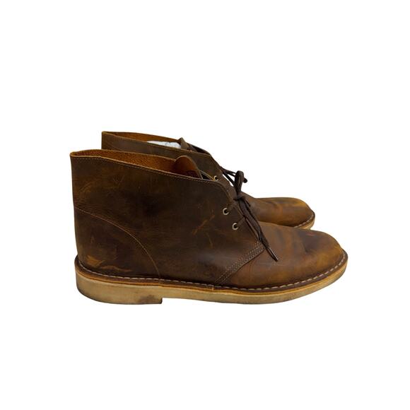 Clarks Desert Boot, specifically in the Beeswax Leather Size 12 # Box M997 main image 7